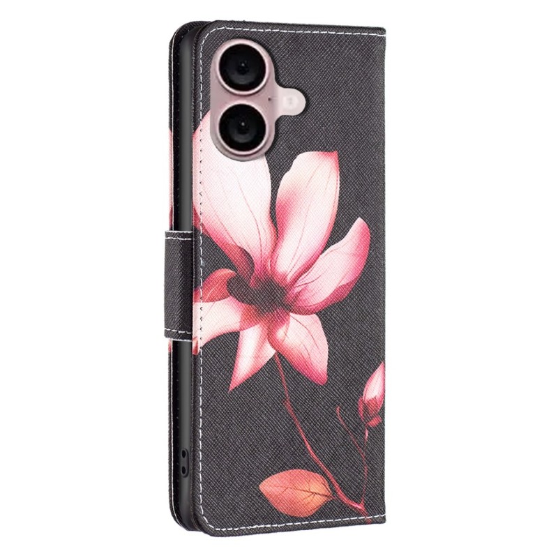 Pouzdro pro iPhone 16 Kytka černé