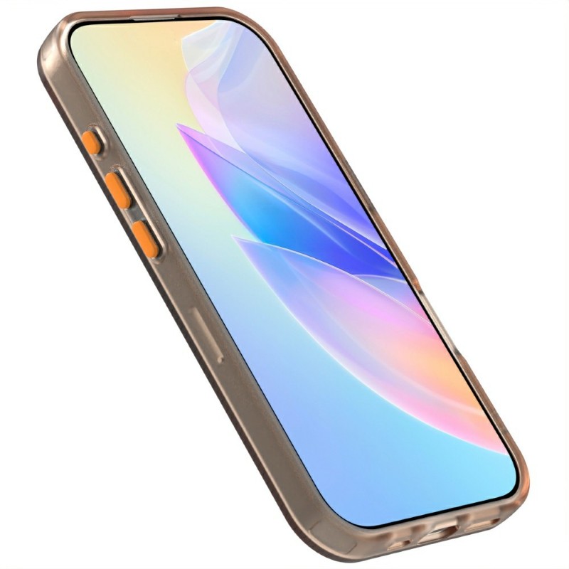 Kryt na iPhone 16 Pro gumový Candy (podpora MagSafe) oranžový