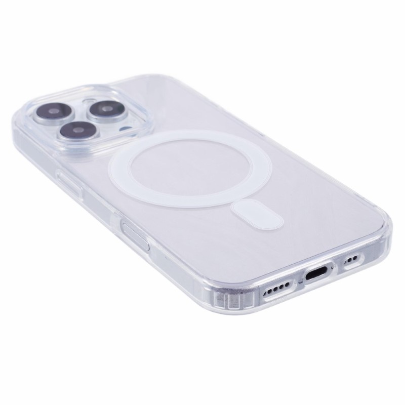 Kryt na iPhone 16 Pro Glitter s podporou MAGSAFE šedý