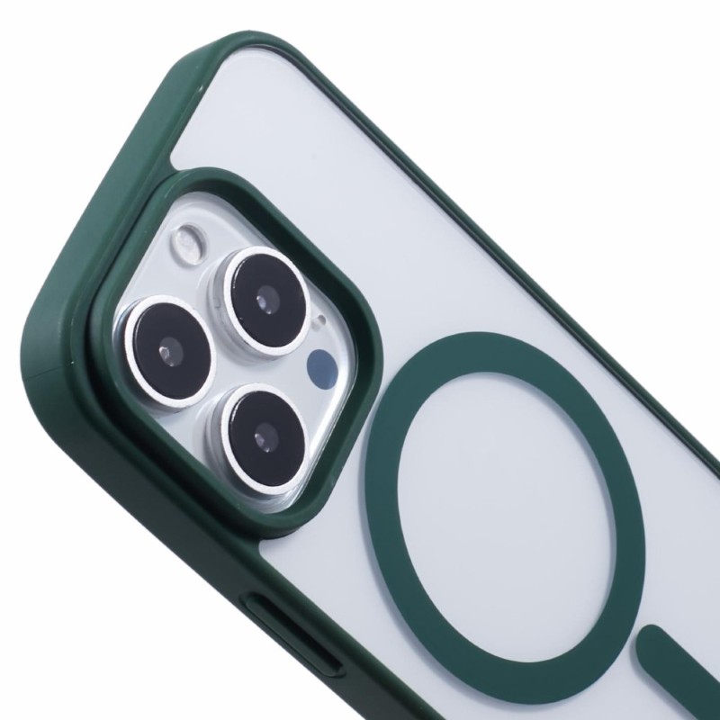 Kryt na iPhone 16 Pro matný s podporou MagSafe zelený