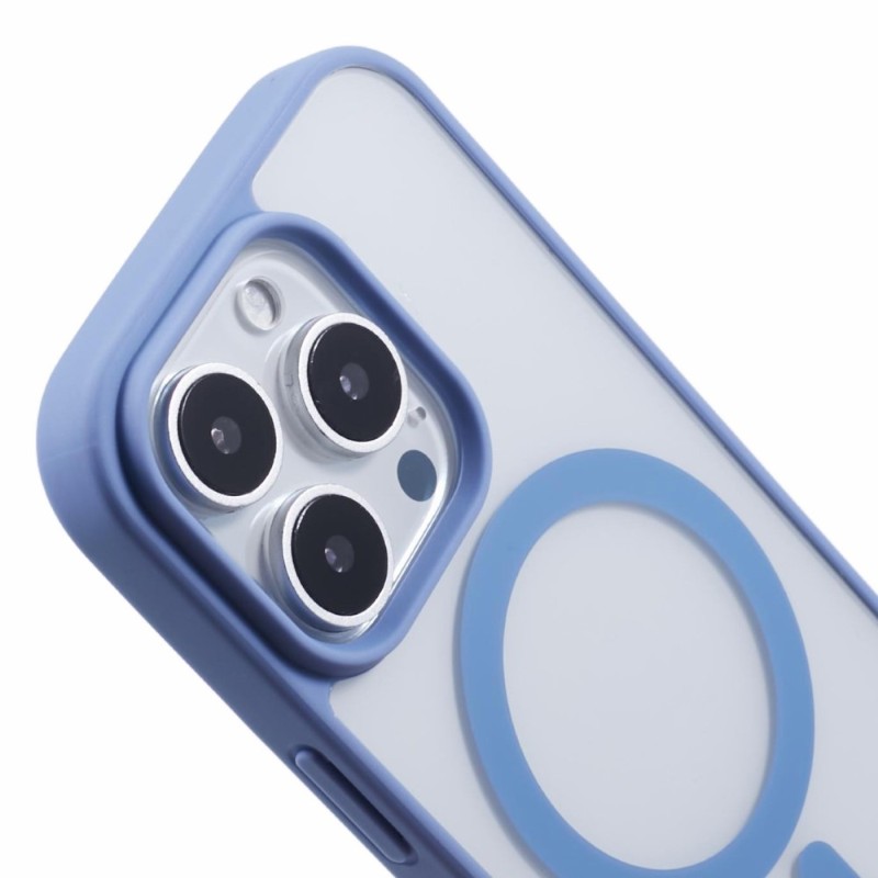 Kryt na iPhone 16 Pro matný s podporou MagSafe modrý