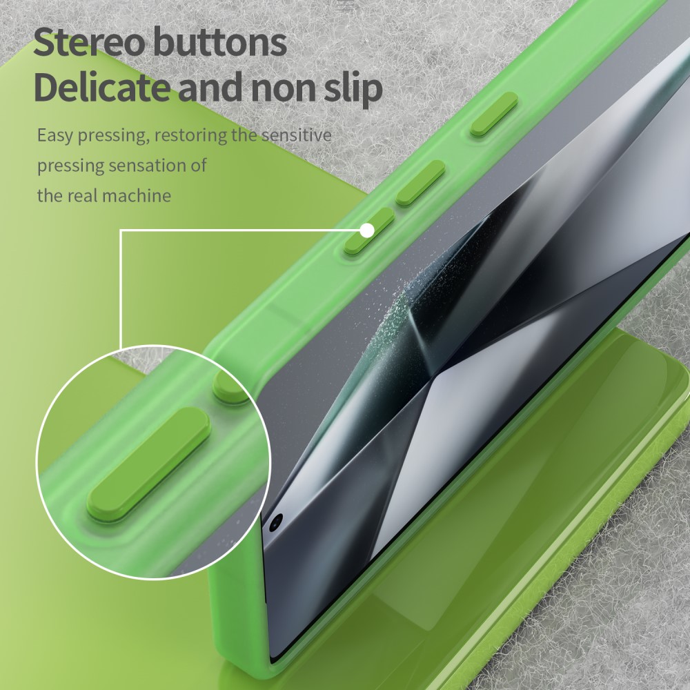 Kryt na Samsung Galaxy S25 Ultra gumový Magnetic (podpora MagSafe) zelený