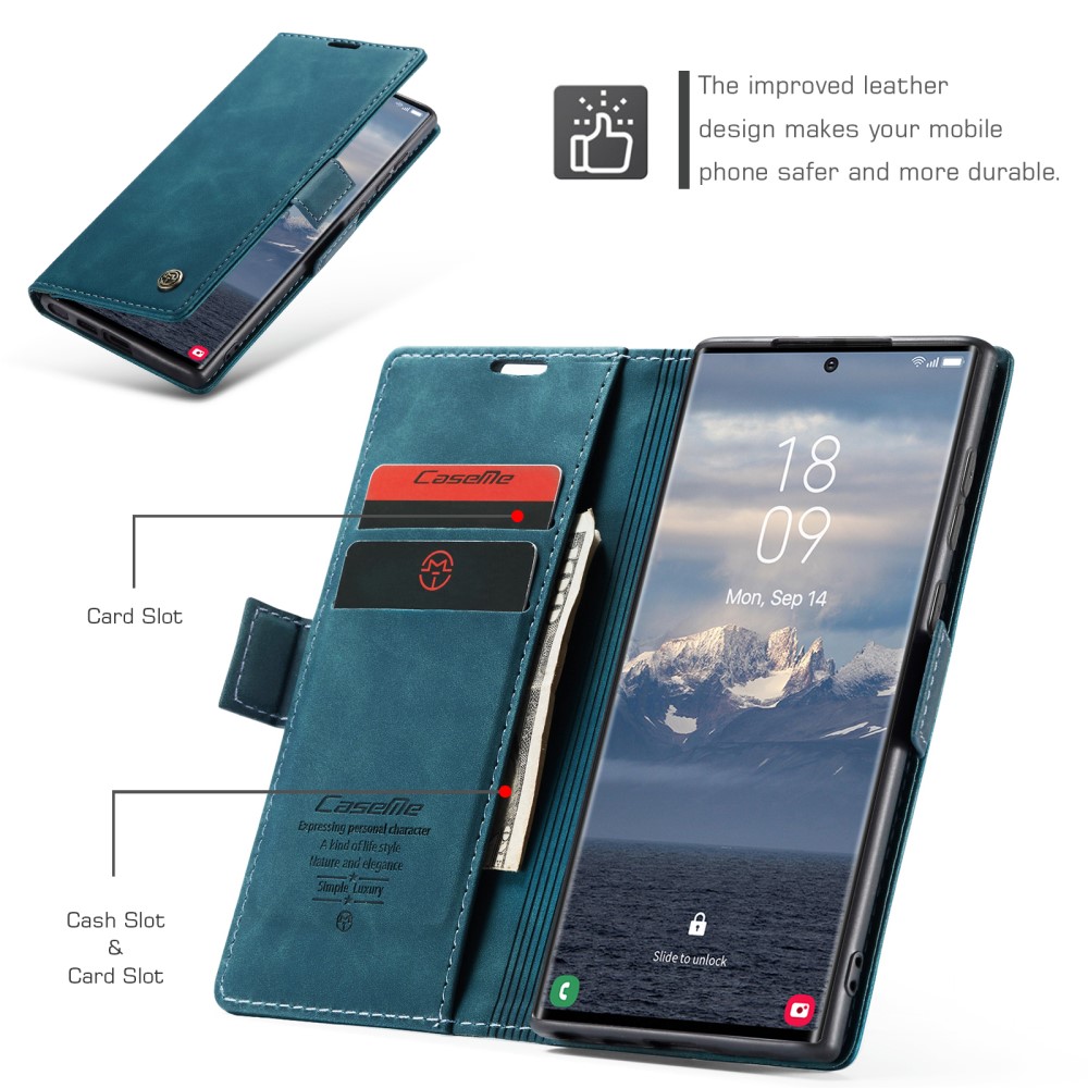 Pouzdro na Samsung Galaxy S25 Ultra CASEME modré