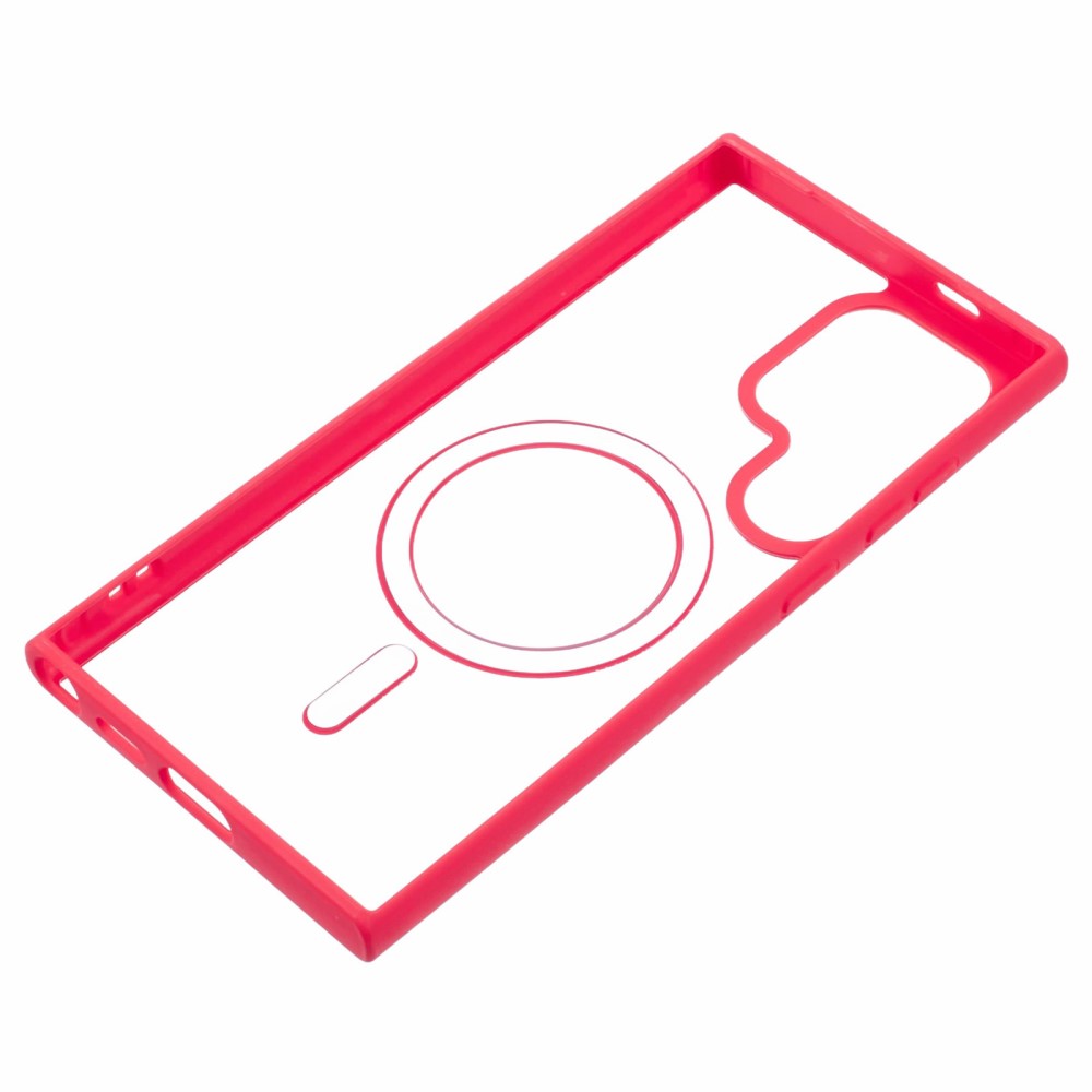Kryt na Samsung Galaxy S23 Ultra matný s podporou MagSafe červený