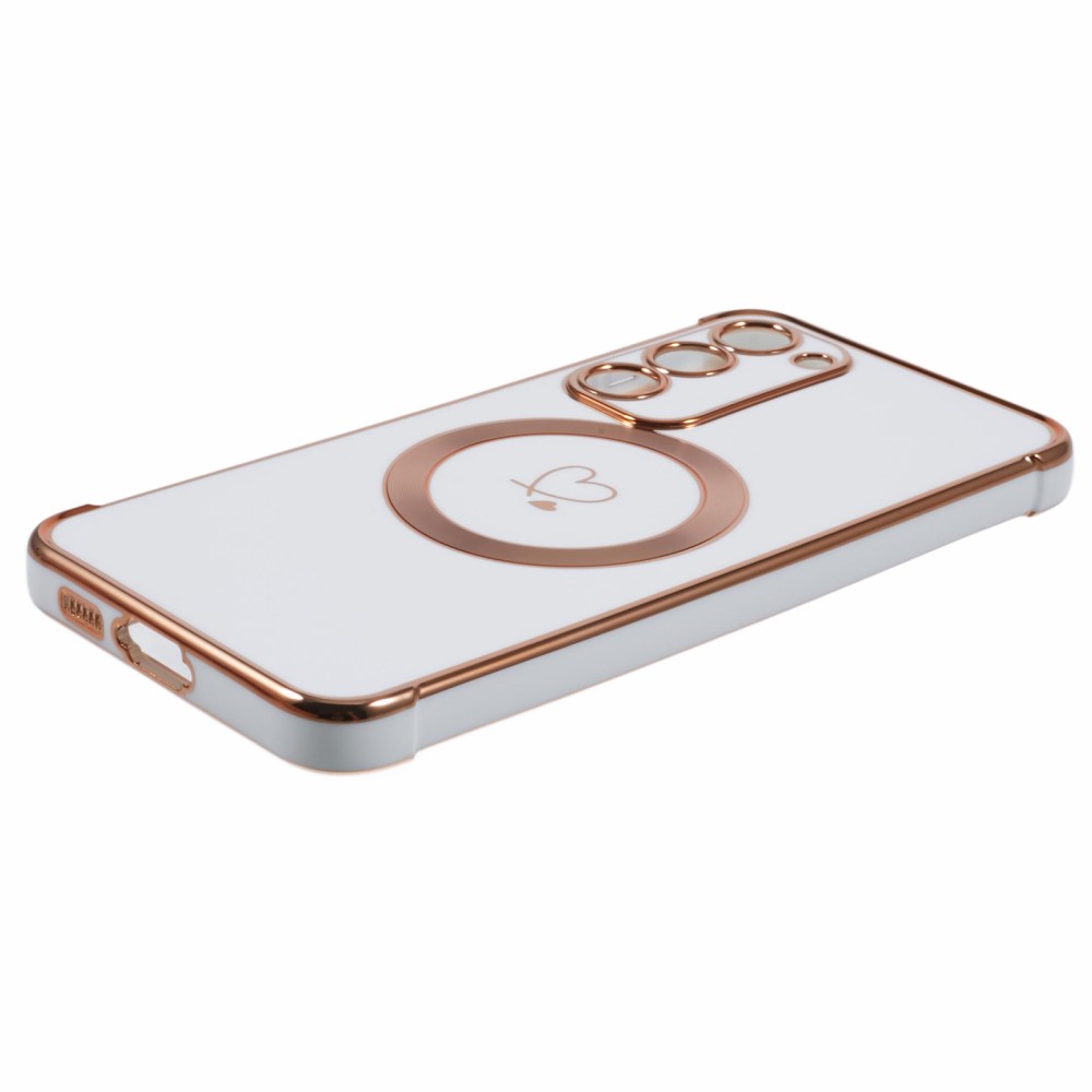 Kryt na Samsung Galaxy S23 Srdíčko s podporou MagSafe blý