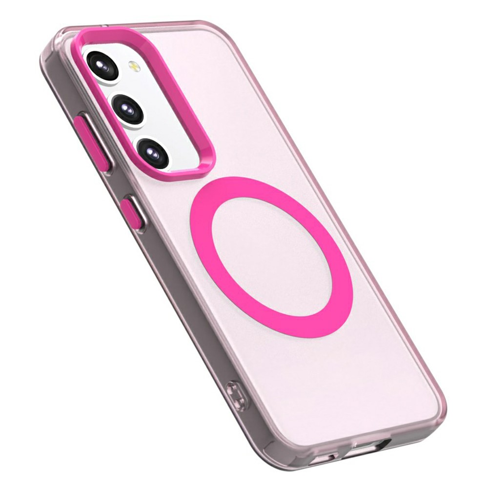 Kryt na Samsung Galaxy S23 gumový Candy (podpora MagSafe) růžový