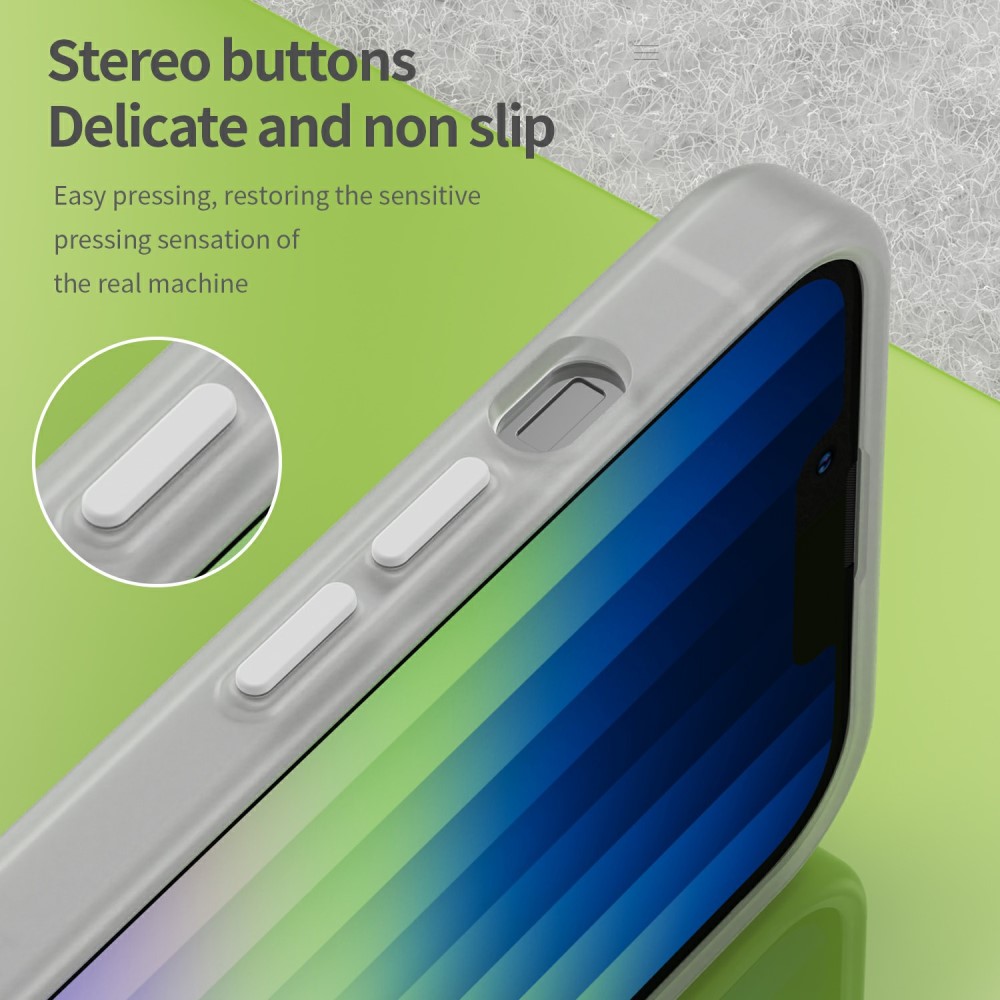 Kryt na iPhone 16E Candy s podporou MAGSAFE bílý