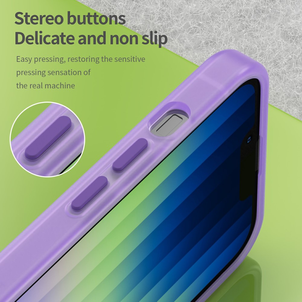 Kryt na iPhone 16E Candy s podporou MAGSAFE modrý