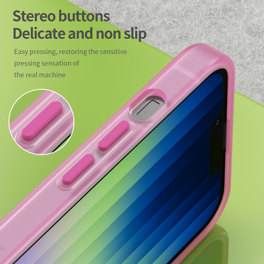 Kryt na iPhone 16E Candy s podporou MAGSAFE růžový