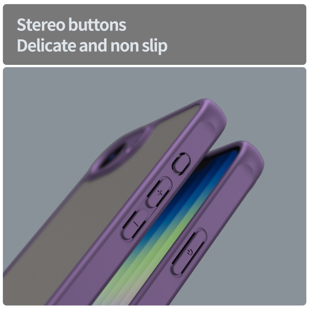 Kryt na iPhone 16E Frosted fialový