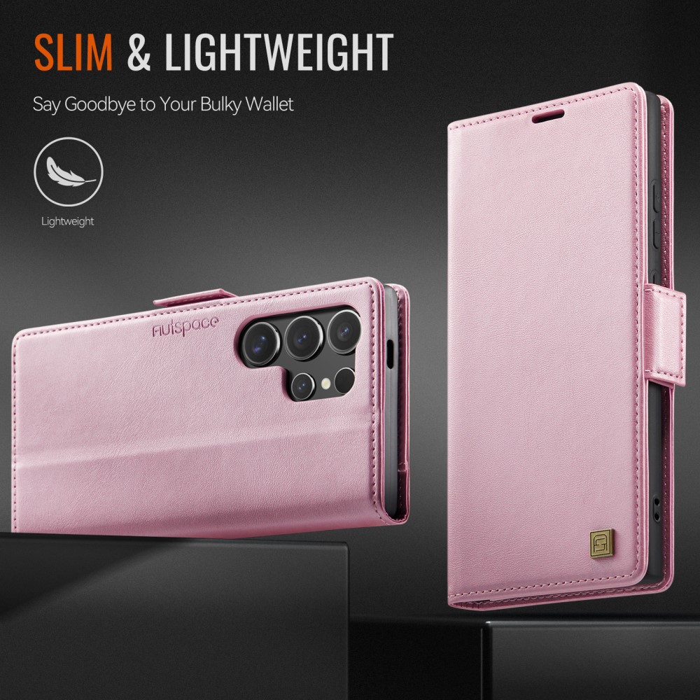 Pouzdro na Samsung Galaxy S25 Ultra AUTSPACE růžové