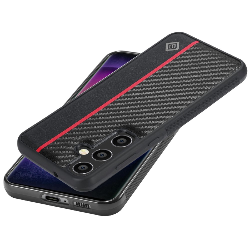 Kryt na Samsung Galaxy S25 odolný LC.IMEEKE Carbon černý