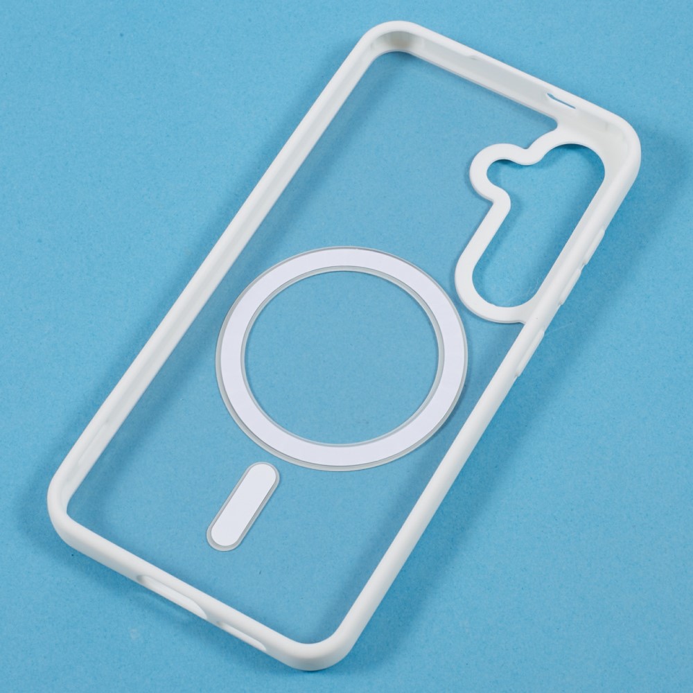 Kryt na Samsung Galaxy S23 FE matný s podporou MagSafe bílý