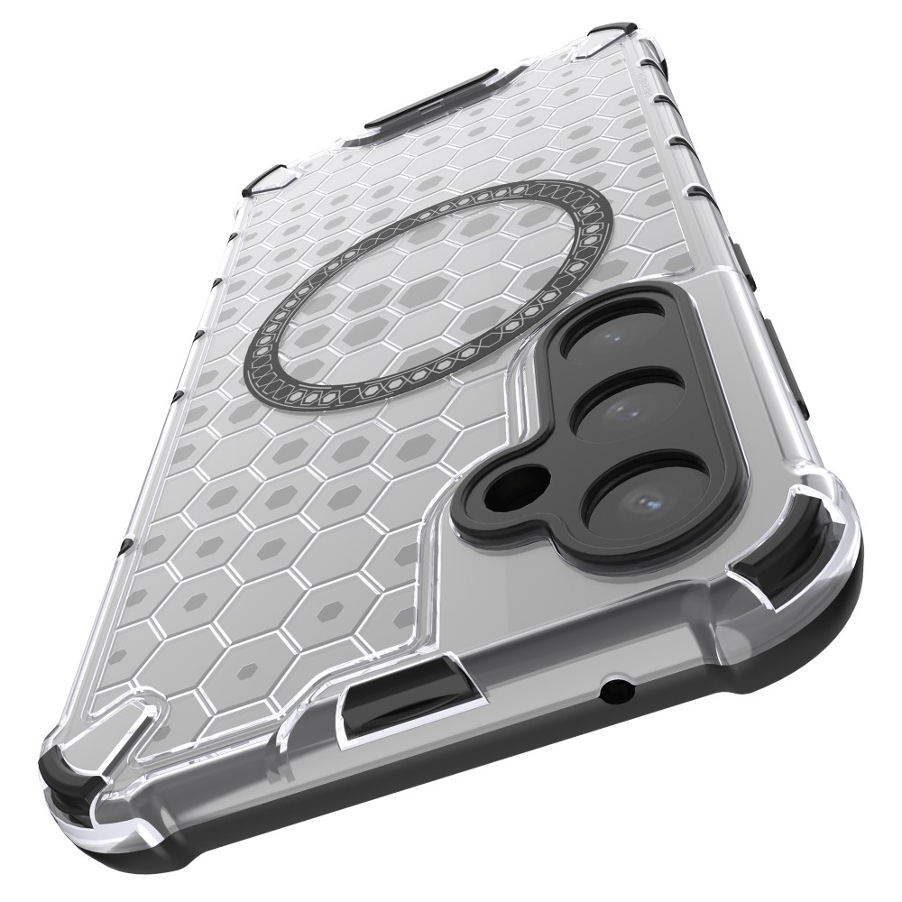 Kryt na Samsung Galaxy S23 FE odolný Honeycomb s podporou Magsafe čirý