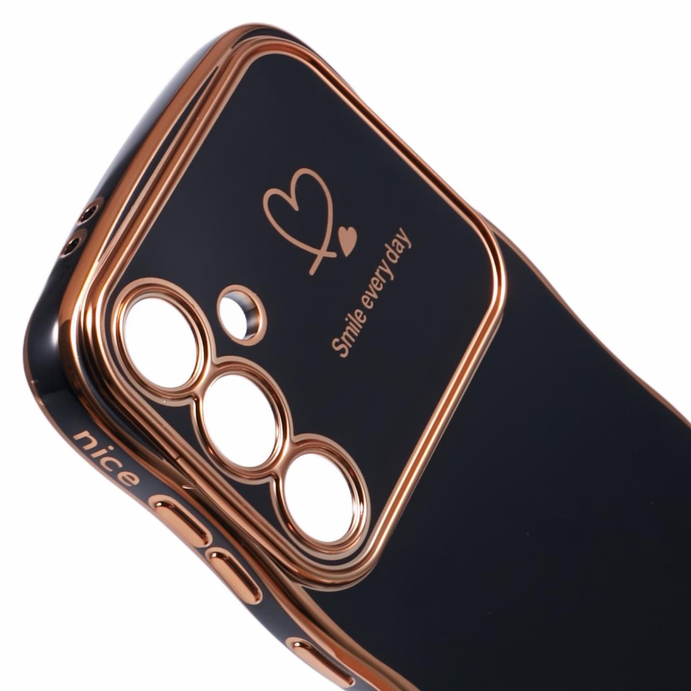 Kryt na Samsung Galaxy S23 FE Srdíčko černý