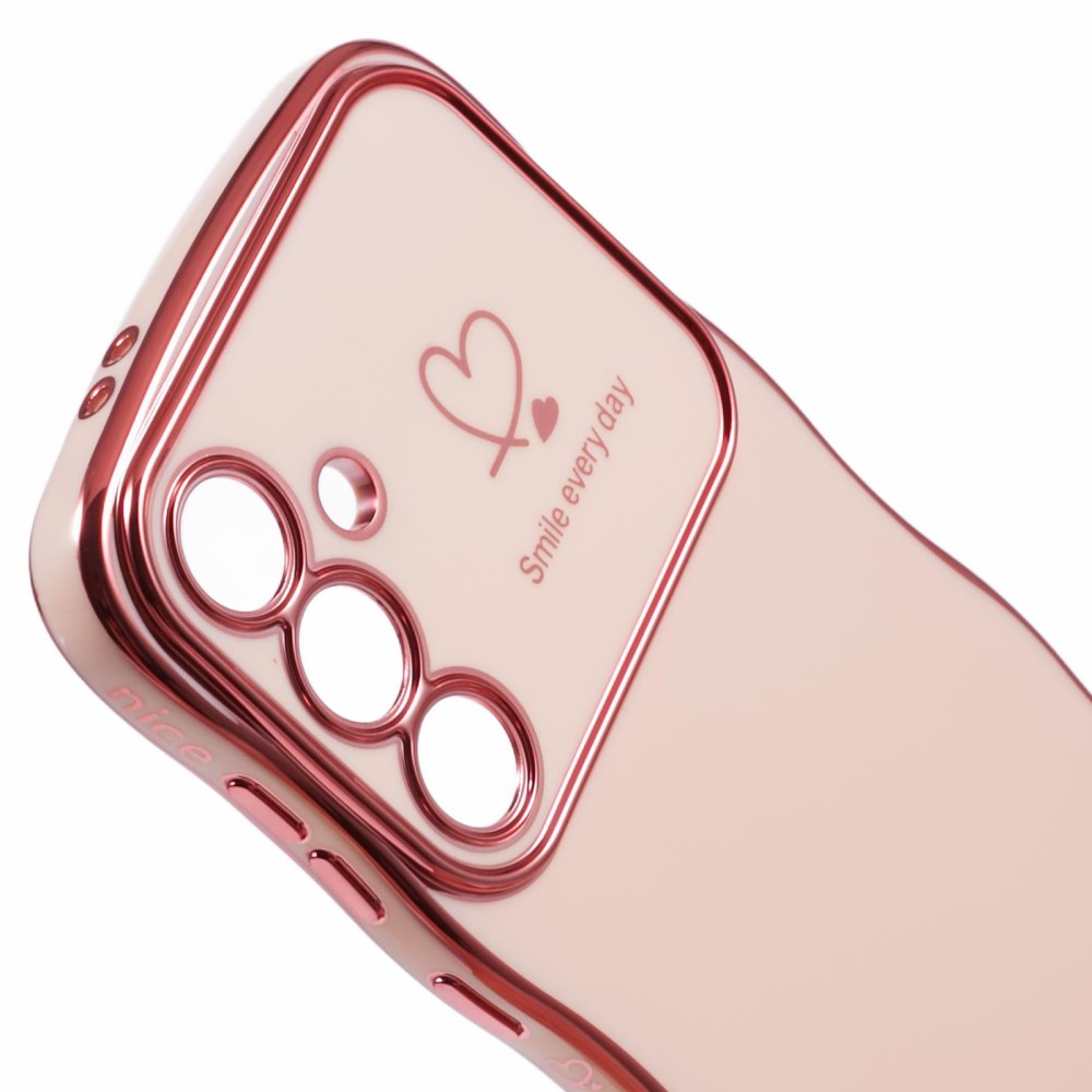Kryt na Samsung Galaxy S23 FE Srdíčko růžový
