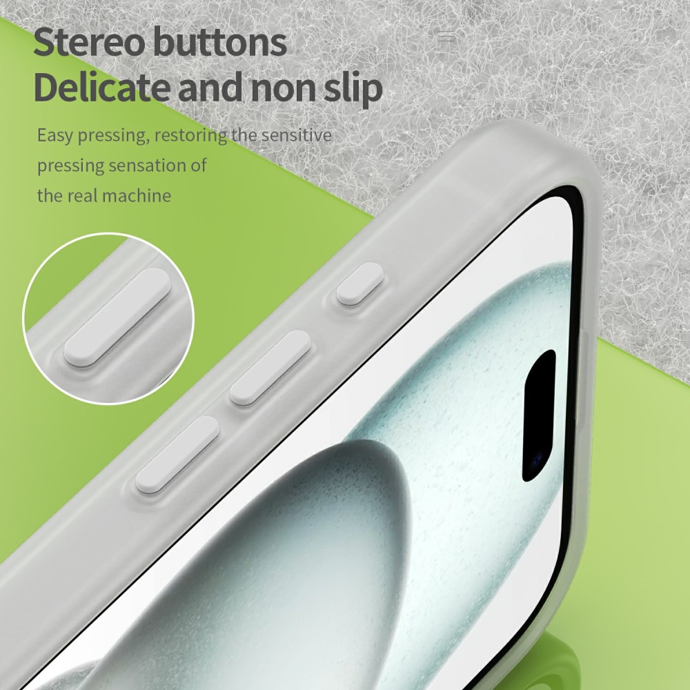Kryt na iPhone 16 Plus Candy s podporou MAGSAFE bílý