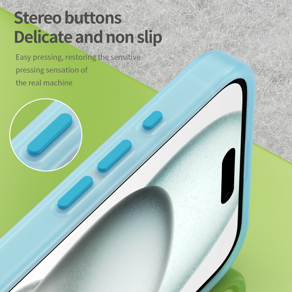 Kryt na iPhone 16 Plus Candy s podporou MAGSAFE modrý