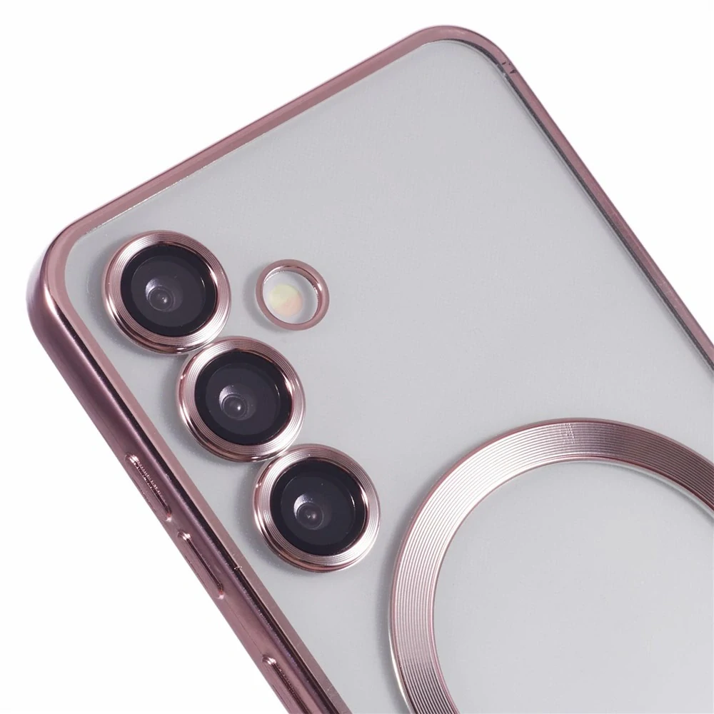 Kryt na Samsung Galaxy S24+ s podporou MAGSAFE růžový