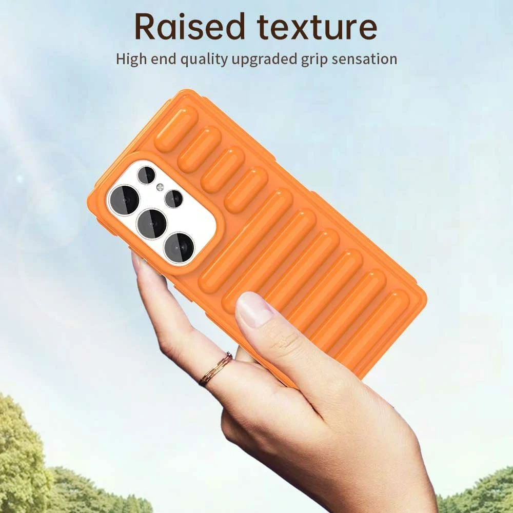 Kryt na Samsung Galaxy S25 Ultra Capsule oranžový