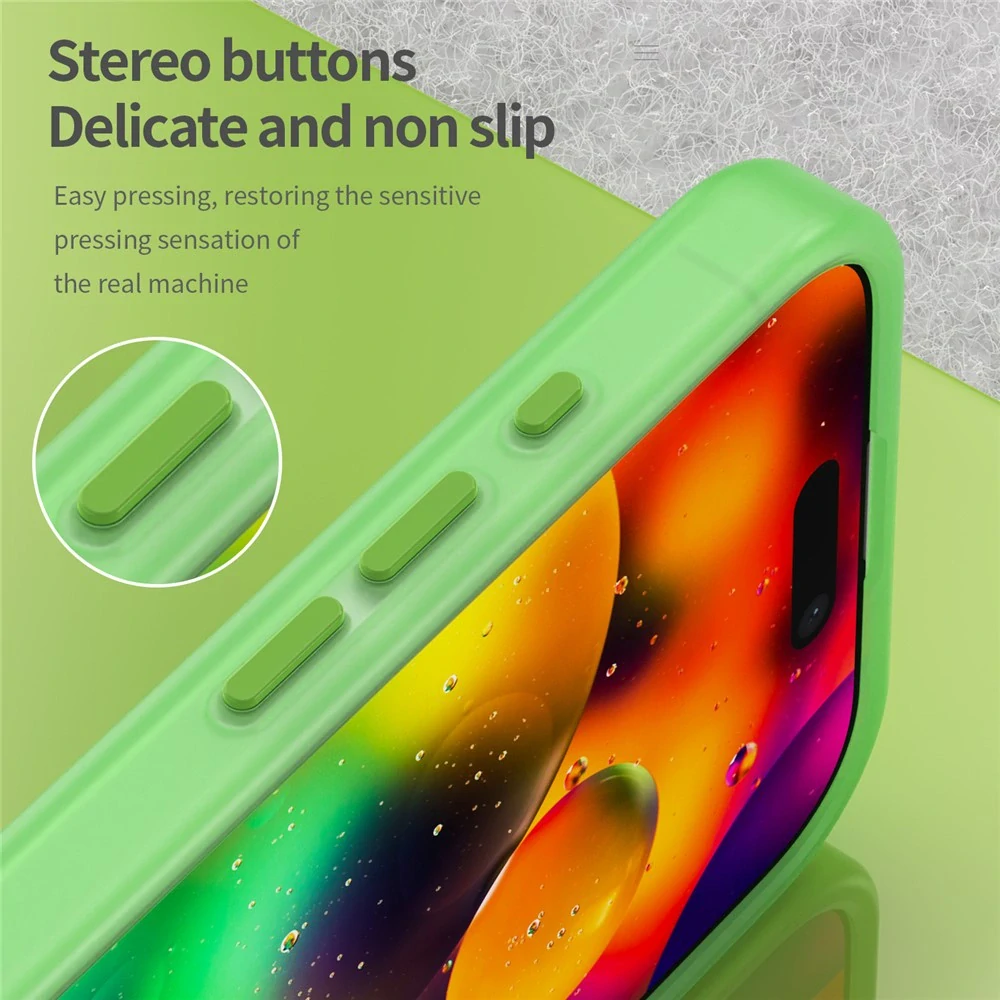 Kryt na iPhone 17 Candy s podporou MAGSAFE zelený