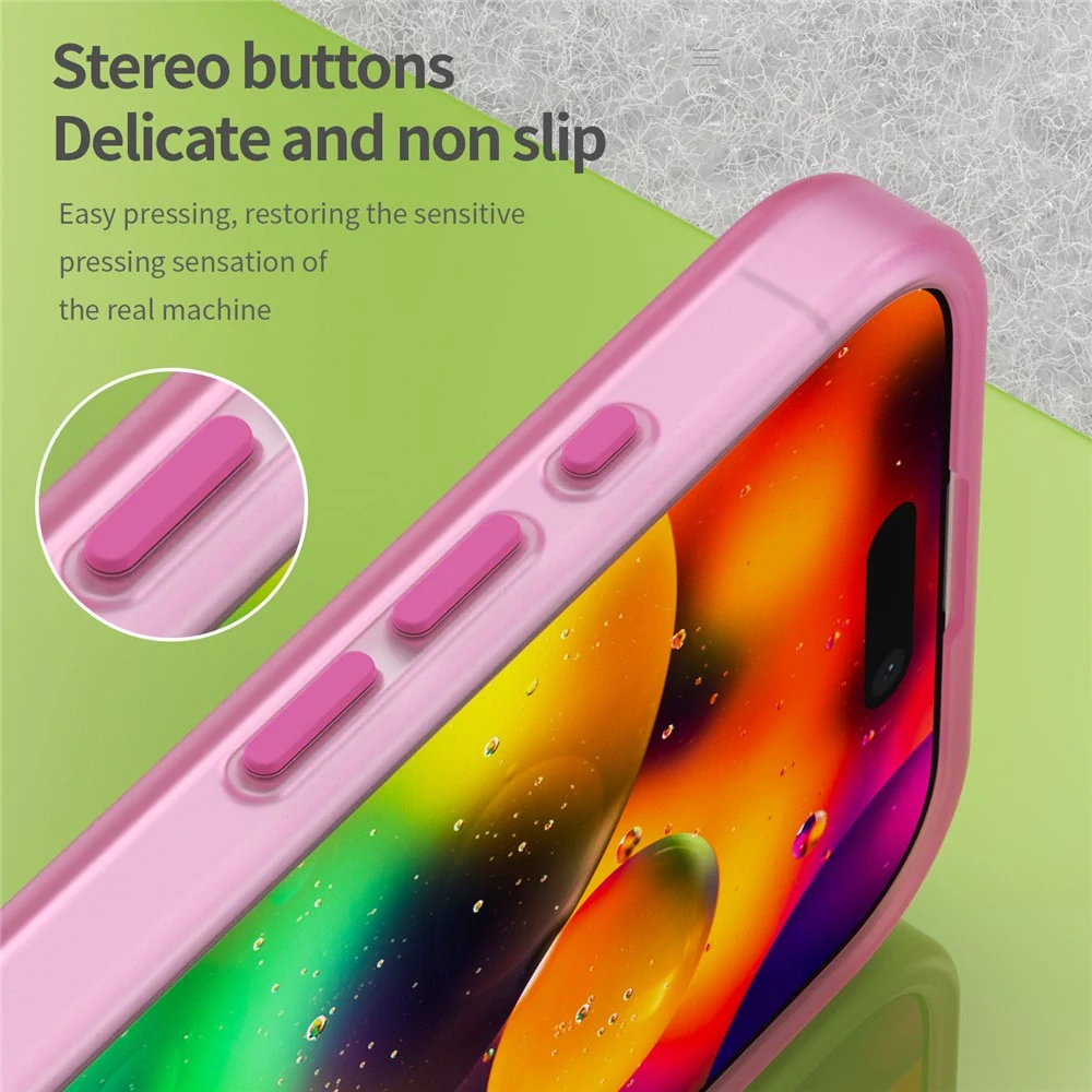 Kryt na iPhone 17 Candy s podporou MAGSAFE růžový
