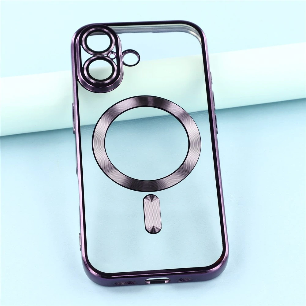 Kryt na iPhone 17 s podporou MAGSAFE fialový