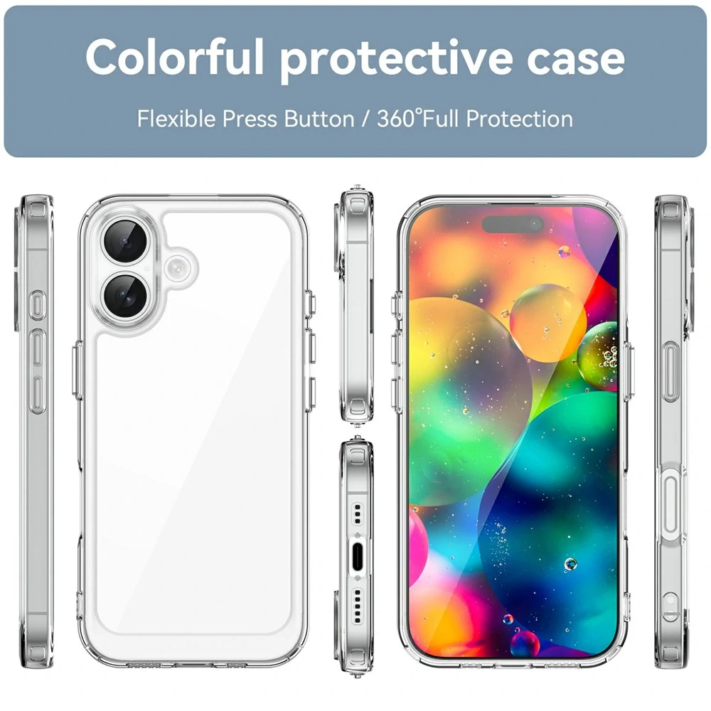 Kryt na iPhone 17 Gumový odolný čirý