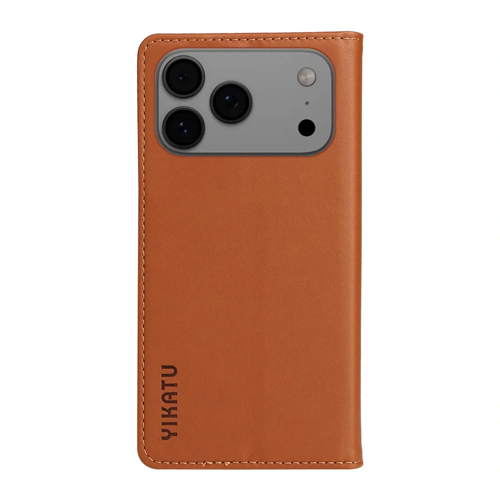 Pouzdro na iPhone 17 Pro Max Yikatu hnědé
