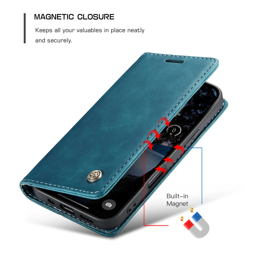 Pouzdro CASEME pro iPhone 17 Pro Max modré