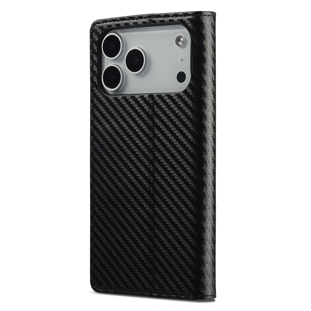 Pouzdro pro iPhone 17 Pro Max LC.IMEEKE Carbon Vertical