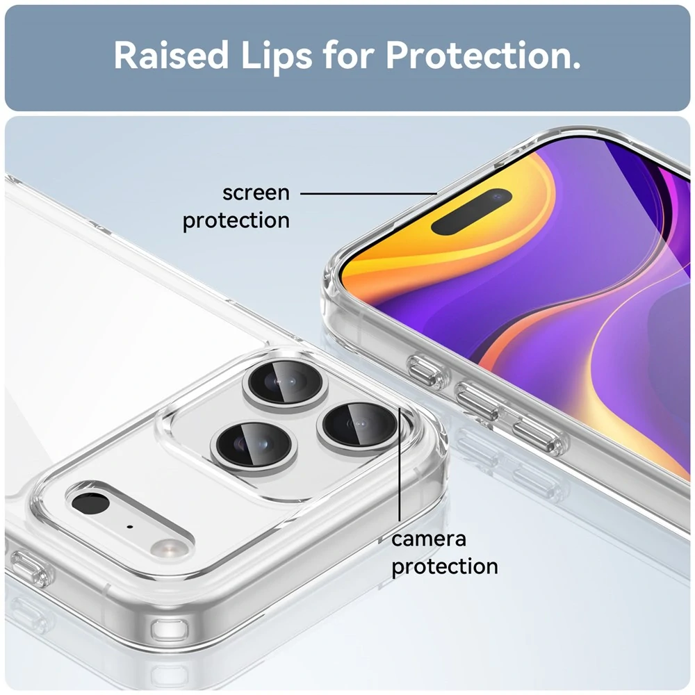 Kryt na iPhone 17 Pro Max odolný čirý