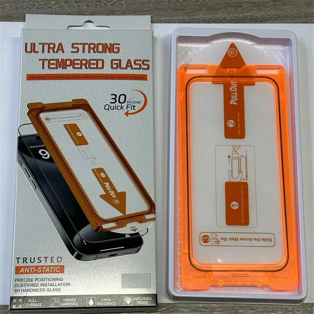 Tvrzené sklo s aplikátorem na iPhone 16 Pro Max