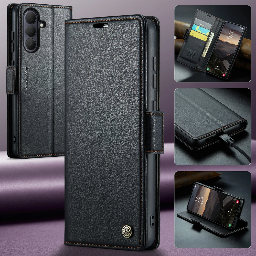 Pouzdro na Samsung Galaxy S26 CASEME smooth černé