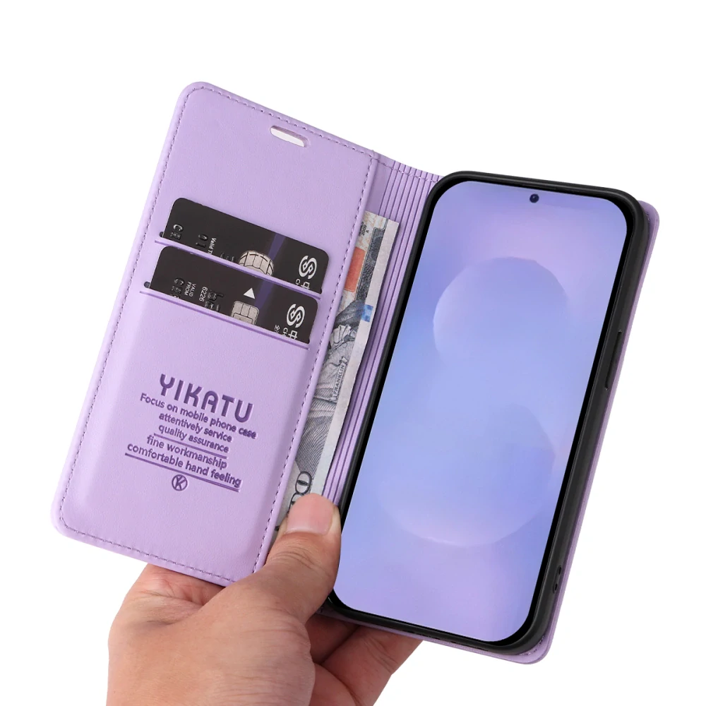 Pouzdro na Samsung Galaxy S26 Yikatu fialové