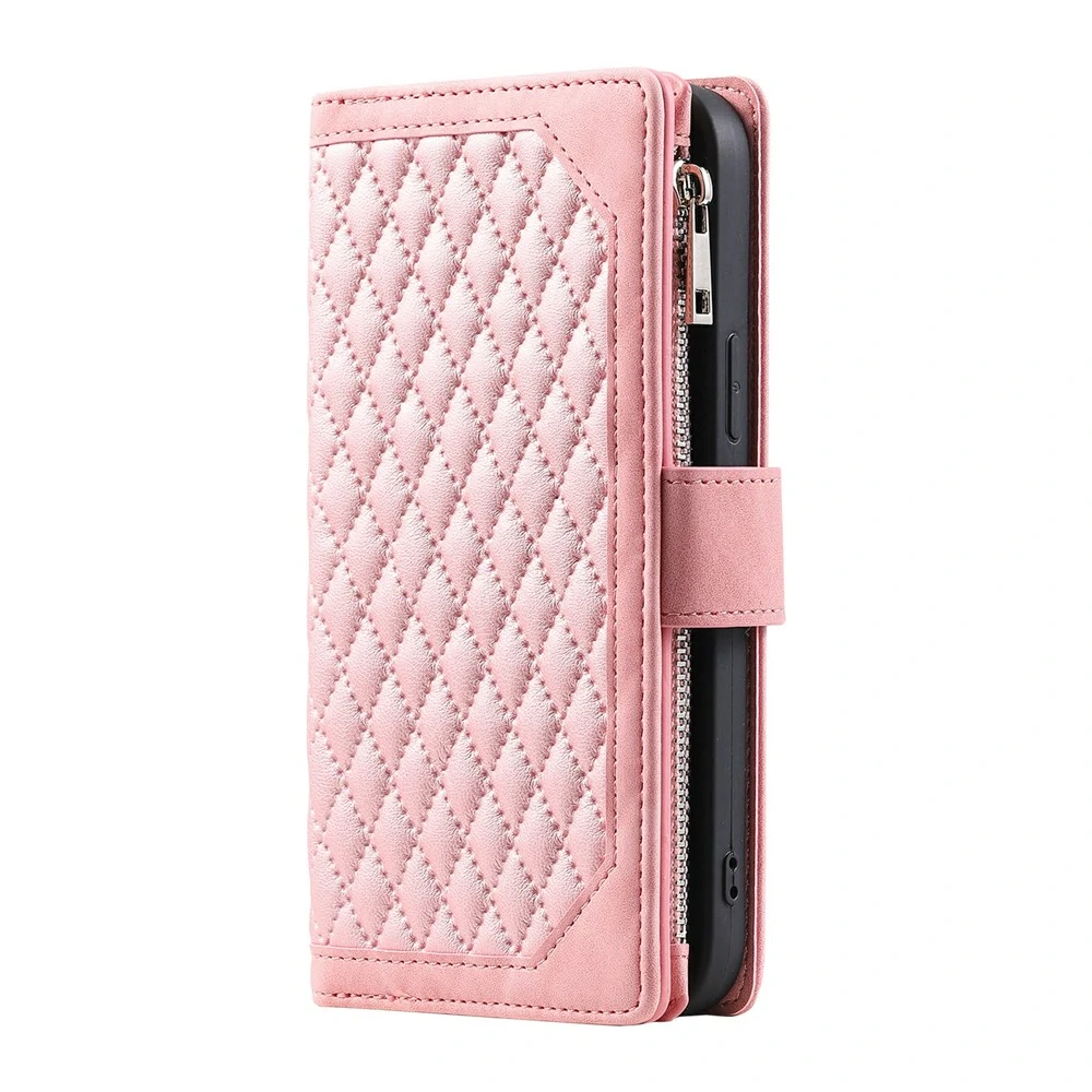 Pouzdro na Samsung Galaxy S26 Ultra Luxury Double Layer růžové