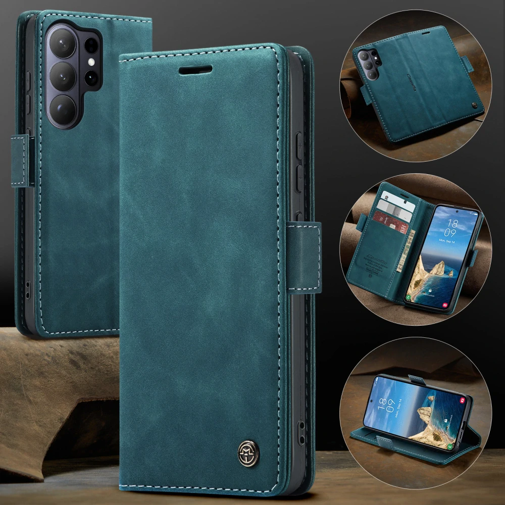 Pouzdro na Samsung Galaxy S26 Ultra CASEME červené