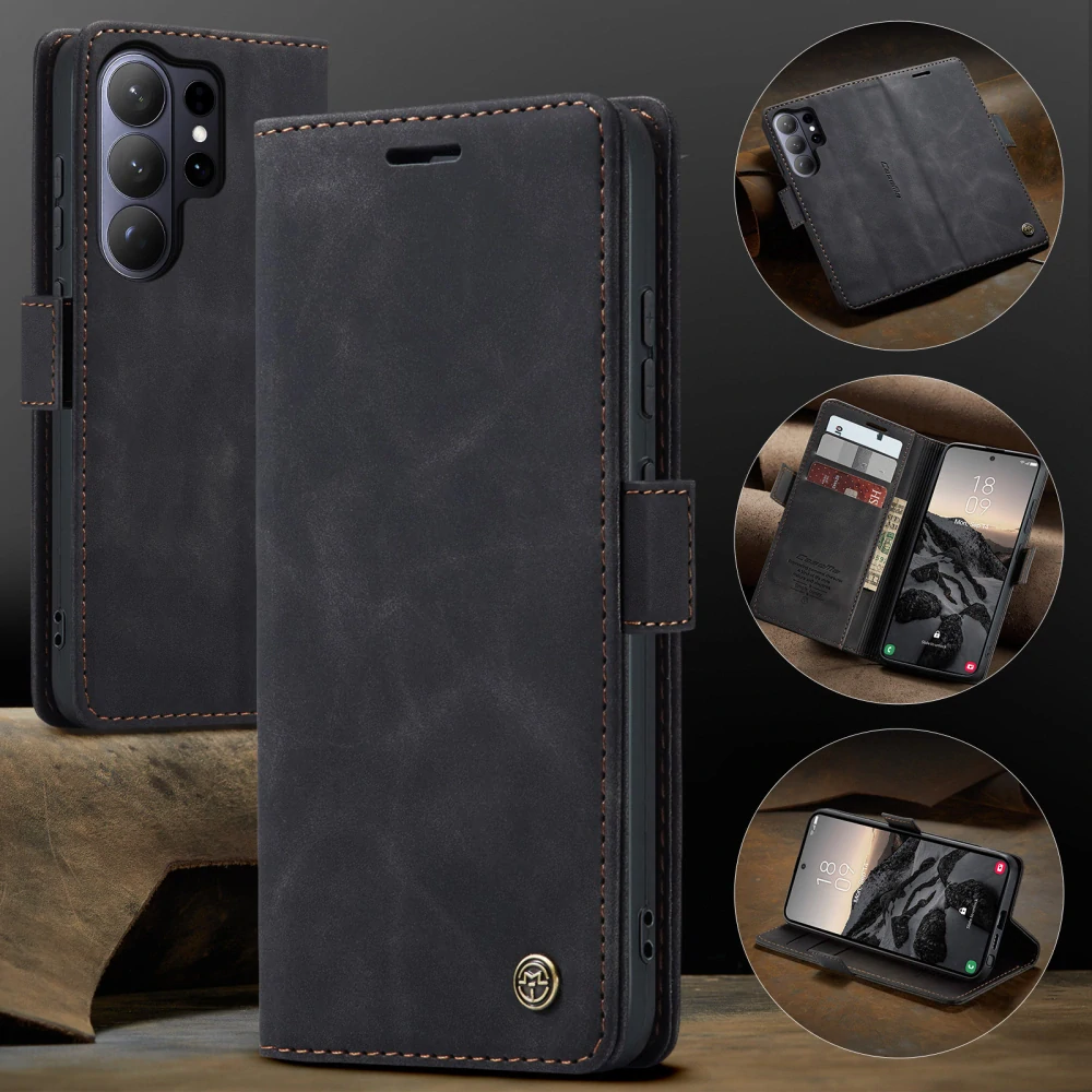 Pouzdro na Samsung Galaxy S26 Ultra CASEME černé