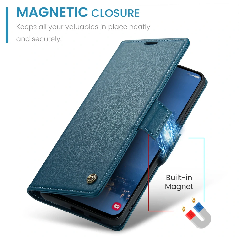 Pouzdro na Samsung Galaxy S25 FE CASEME smooth modré