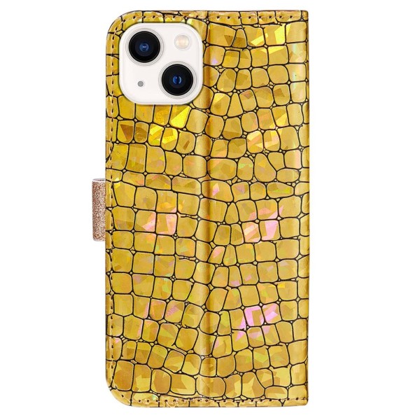 Pouzdro pro iPhone 14 Glitter zlaté