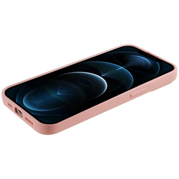 Kryt na iPhone 12 Pro Max gumový růžový