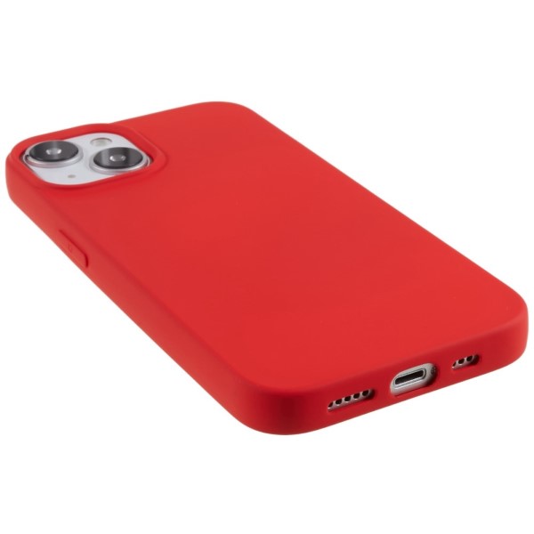 Kryt na iPhone 14 Plus gumový červený
