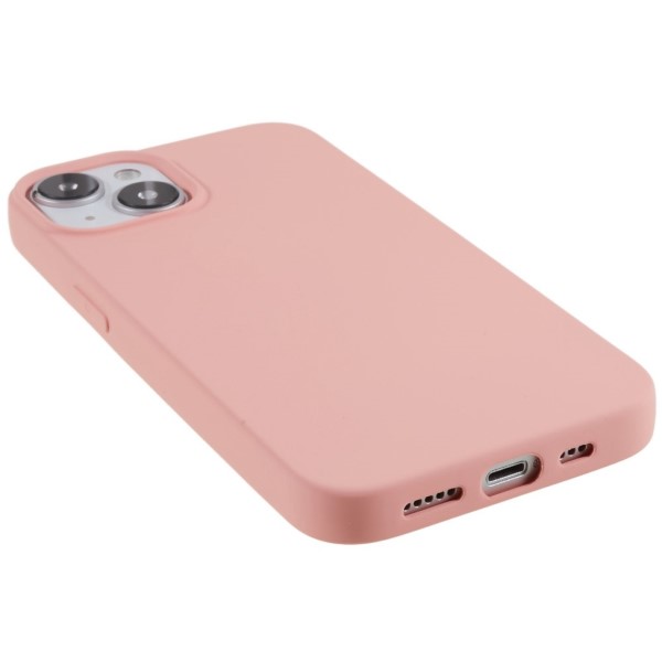 Kryt na iPhone 14 Plus gumový růžový