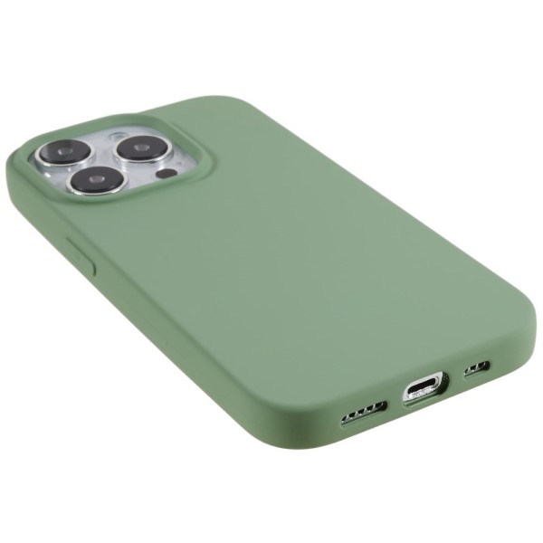 Kryt na iPhone 14 Pro Max gumový zelený