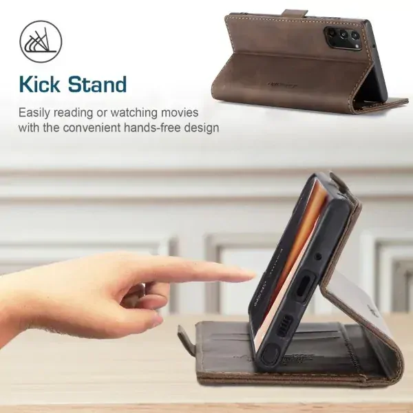 Pouzdro na Samsung Galaxy Note 20 CASEME hnedé