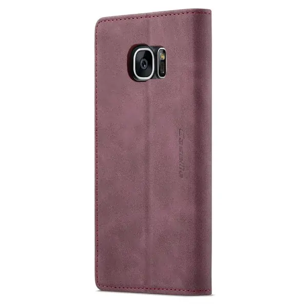 Pouzdro na Samsung Galaxy S7 Edge CASEME červené
