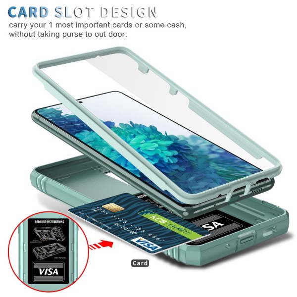 Kryt na Samsung Galaxy S20 FE odolný s krytkou na fotoaparát modrý