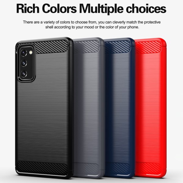 Kryt na Samsung Galaxy S20 FE Carbon černý