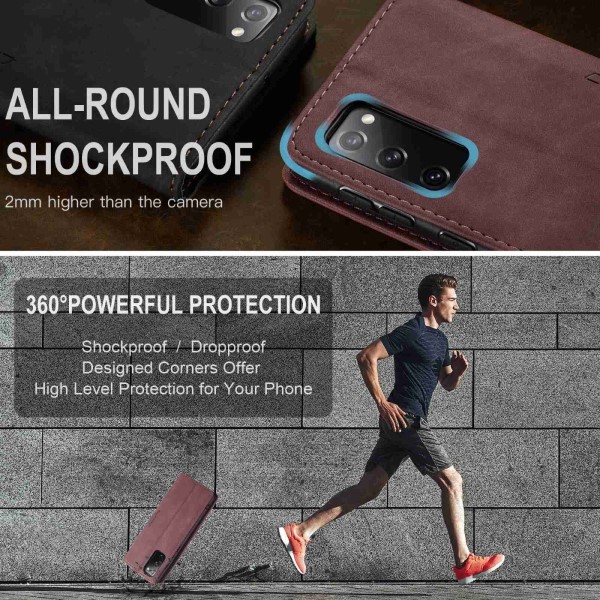 Pouzdro na Samsung Galaxy S20 FE CASEME červené