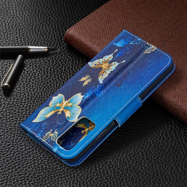 Pouzdro na Samsung Galaxy S20 FE Motýl zlaté